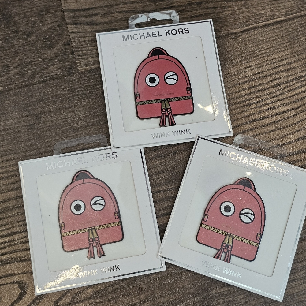 Michael Kors Bag Stickers Set Of 3